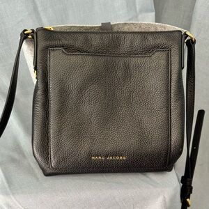 Marc Jacobs Black Leather Shoulder Bag